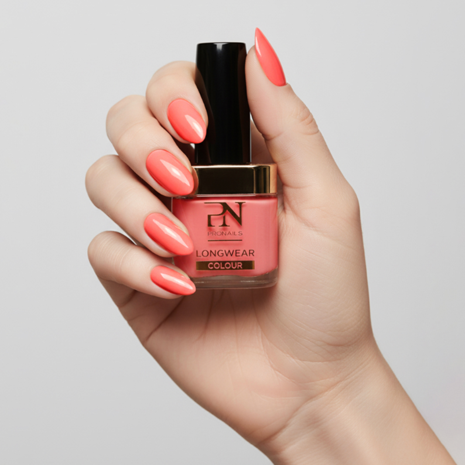 Pronails LongWear 416 Coral Corazon neglelakk korall