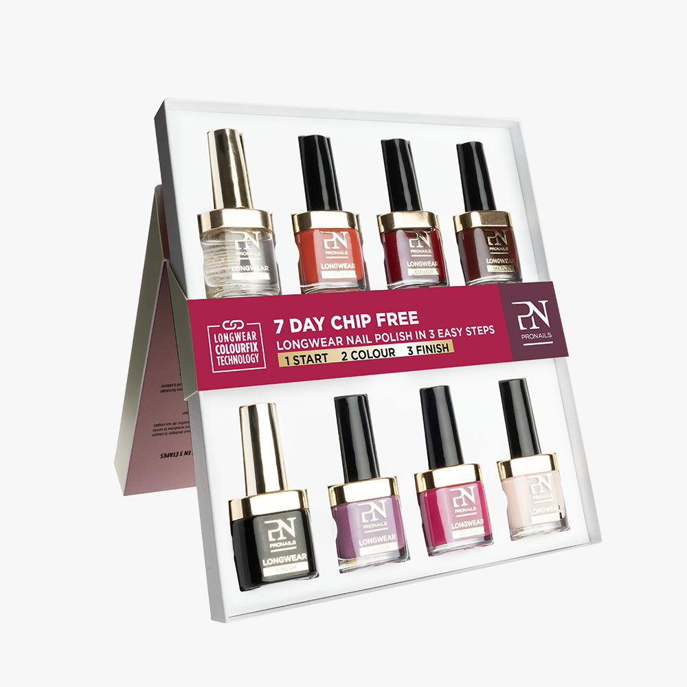 ALCE LongWear Attitude neglelakksett røde toner
