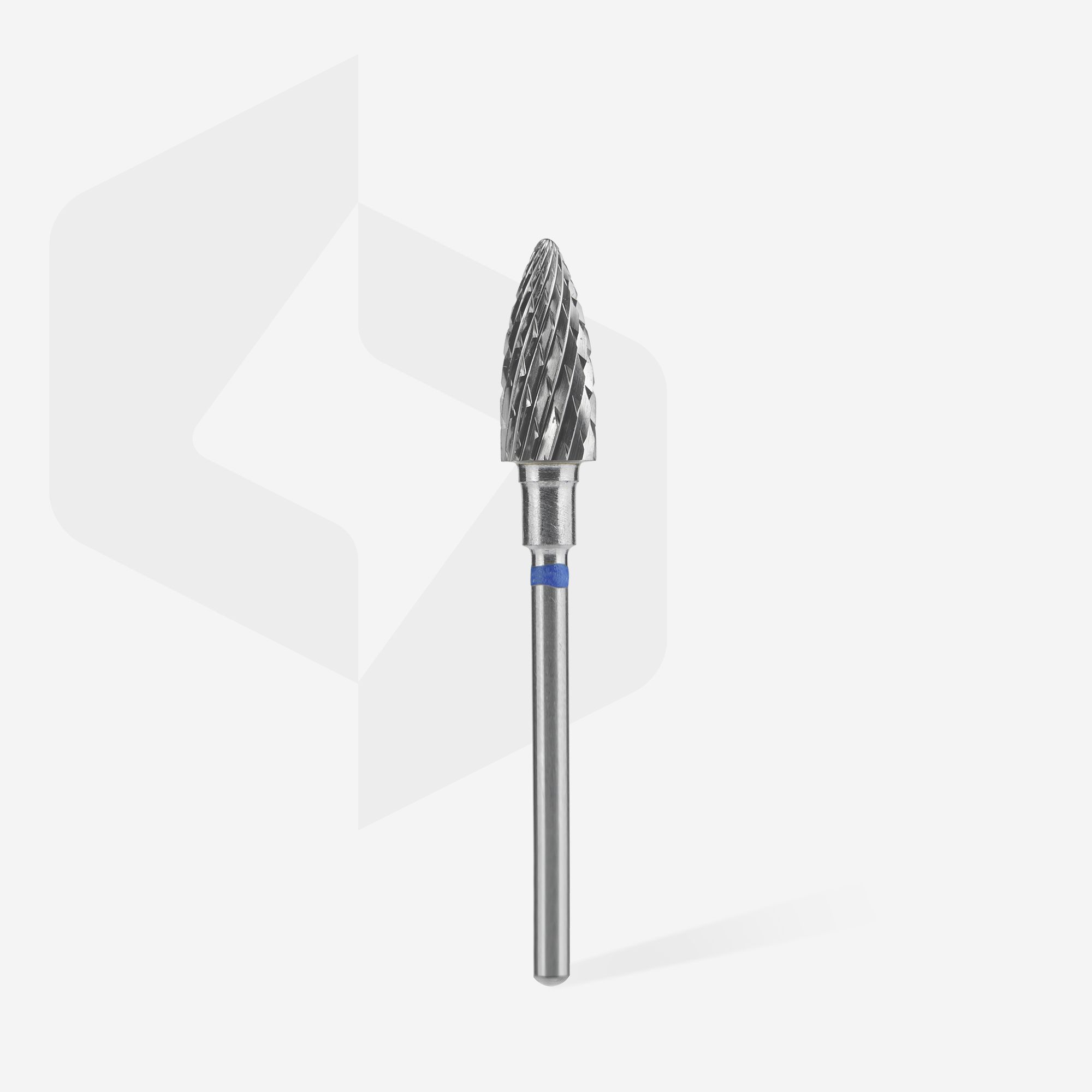 Staleks Expert hardmetallbit kongle 6 mm blå fres