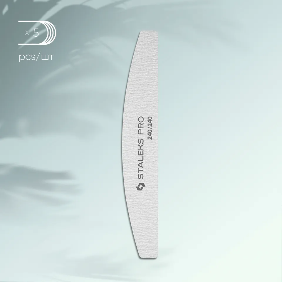 Staleks Pro Smart mineral neglefil 240/240 halvmåne