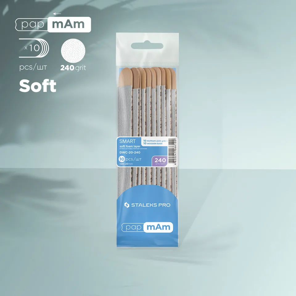 Staleks Pro Smart 20 papmAm filer 240 grit 10 stk