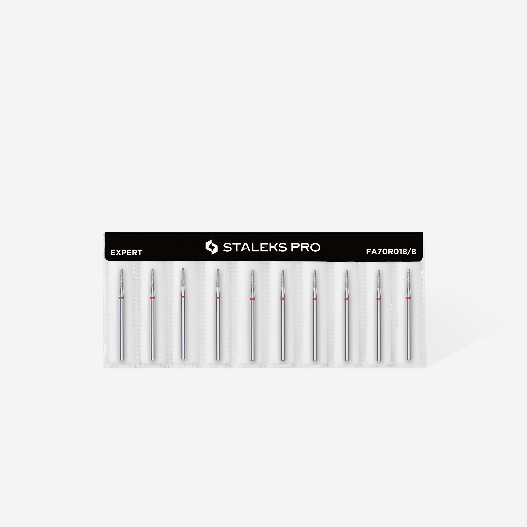 Staleks Expert frustum diamantbor rødt 1,8 mm / 8 mm