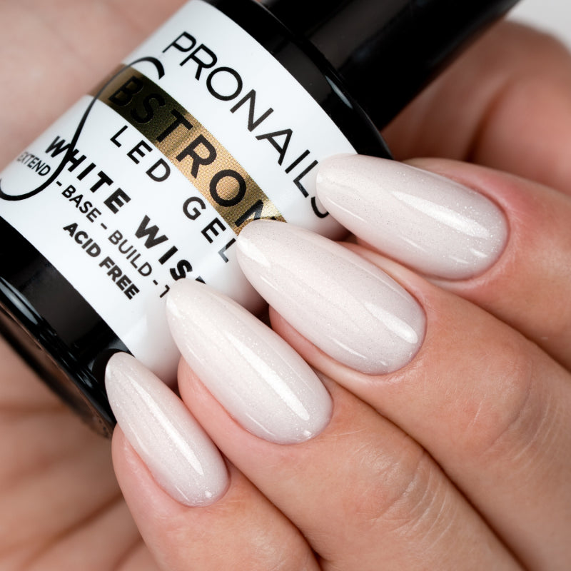 ALCE BStrong White Wisper buildergel 5-i-1 naturlig
