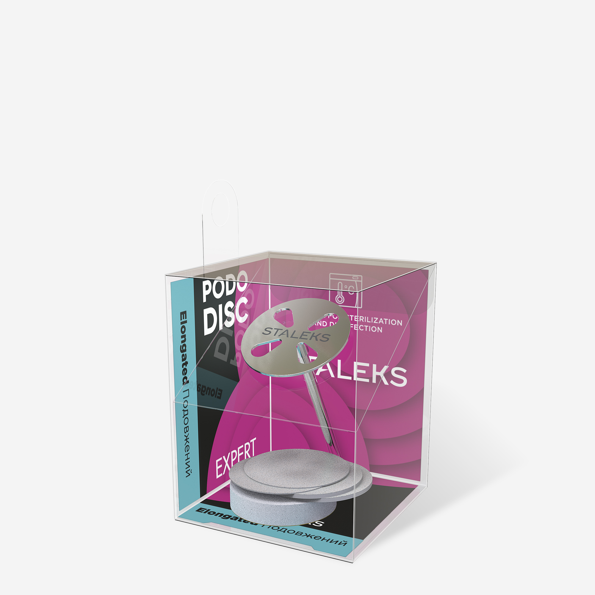 Staleks Pododisc M Expert pedikyrskive 10 mm + 5 filer