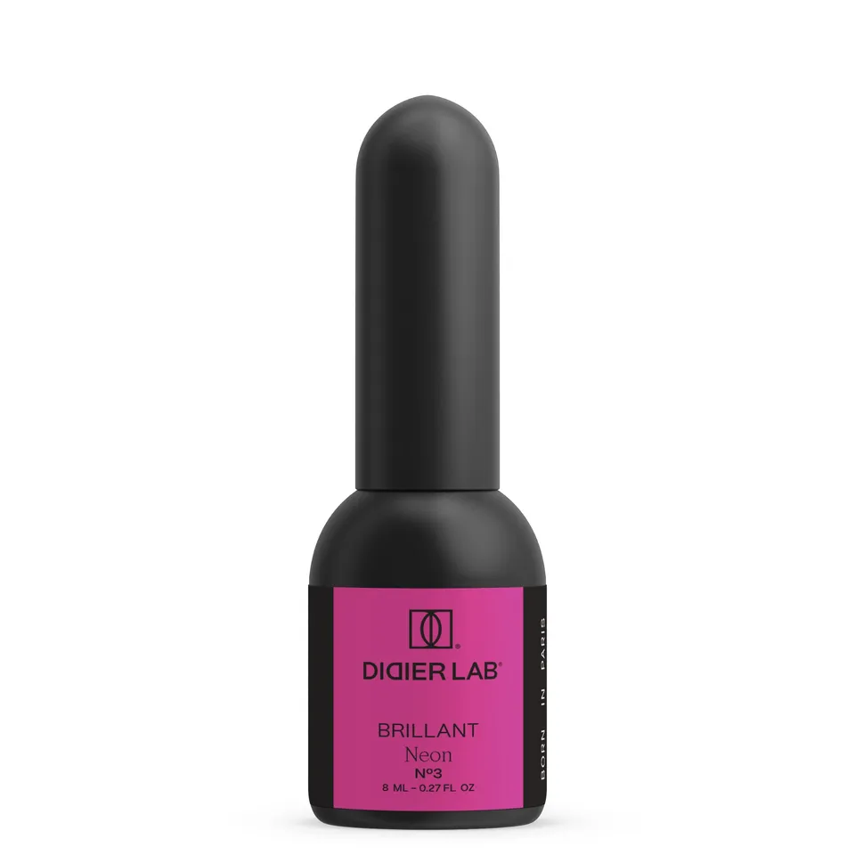 Didier Lab Brillant Neon No3 gellakk neonrosa glitter 8ml