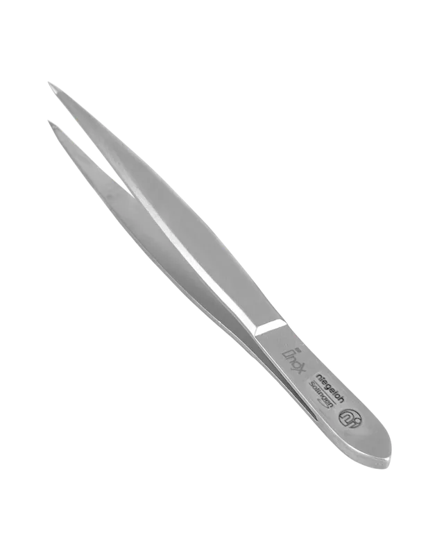 Niegeloh Solingen spiss pinsett 9 cm rustfritt stål
