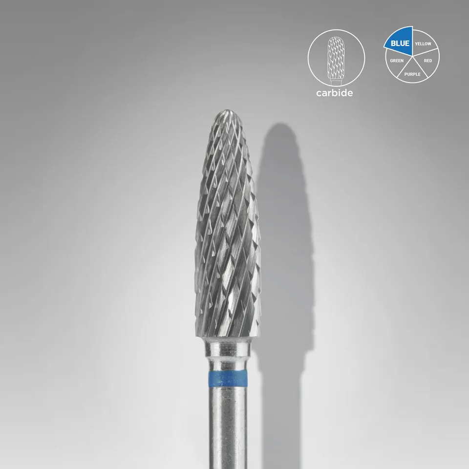 Staleks Expert Corn Blue fresbit 4 mm hardmetall