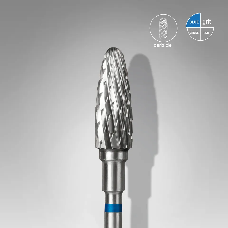 Staleks Expert mais fresebit blå 5 mm hardmetall