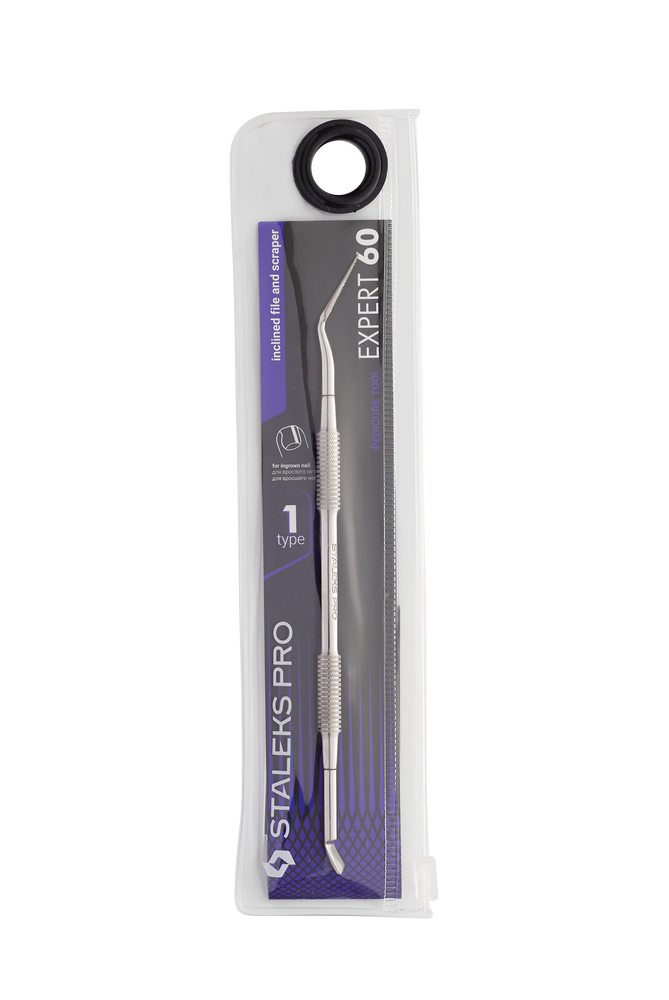 Staleks Pro Expert 60 Type 1 pedikyrpusher stål