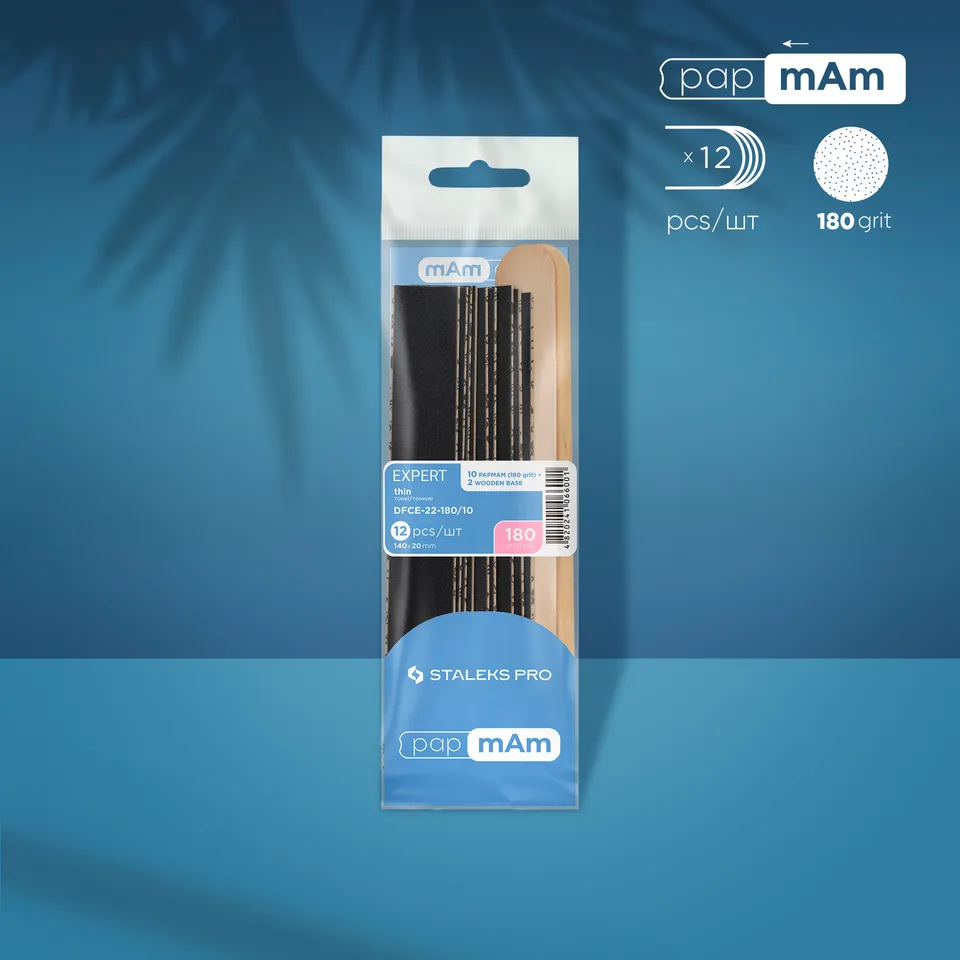 Staleks Pro Expert 22 papmAm neglefil 180 grit 10+2 stk