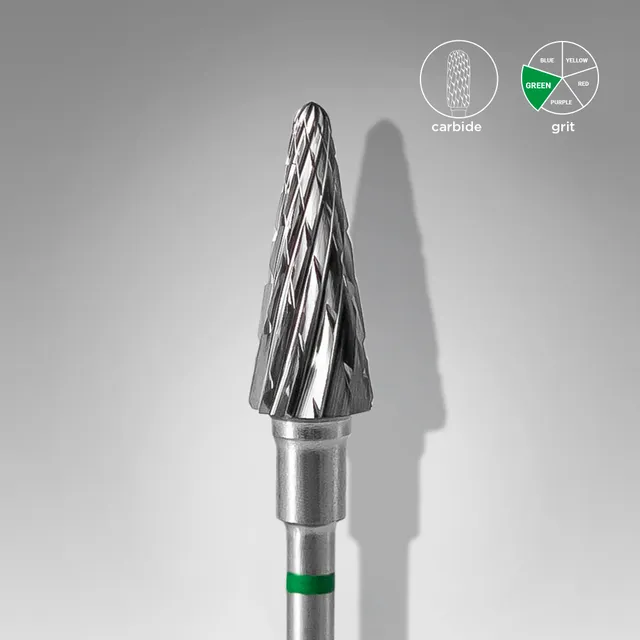 Staleks Expert fresebor kjegle hardmetall grønn 6/14 mm