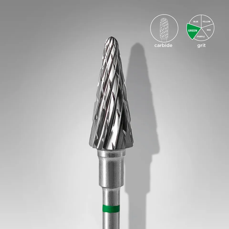 Staleks Expert fresebor kjegle hardmetall grønn 6/14 mm