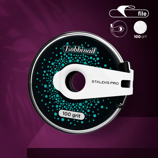 Staleks Pro Exclusive filrull 100 grit i kassett