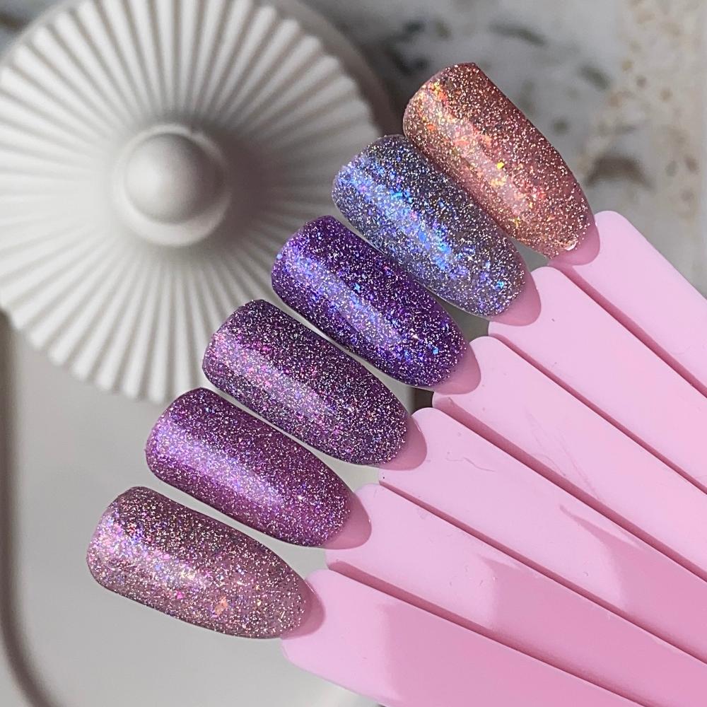 Didier Lab Pop Star gellakk No1 glitter rosa