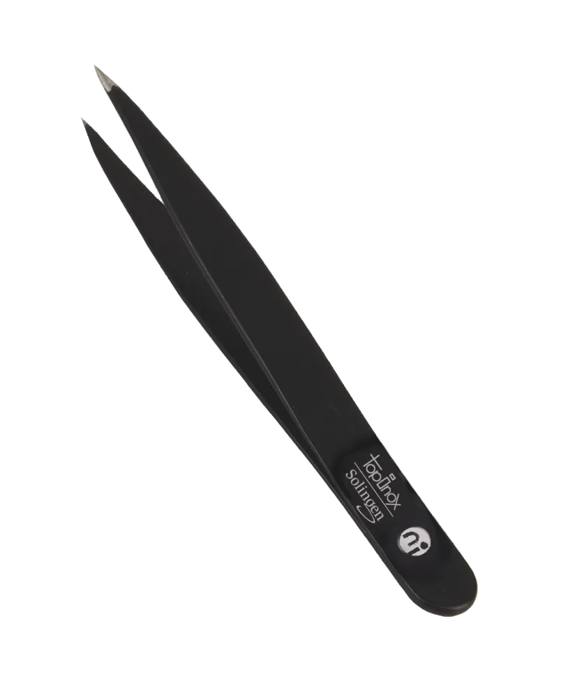 Niegeloh Solingen Topinox pinsett spiss 9 cm svart