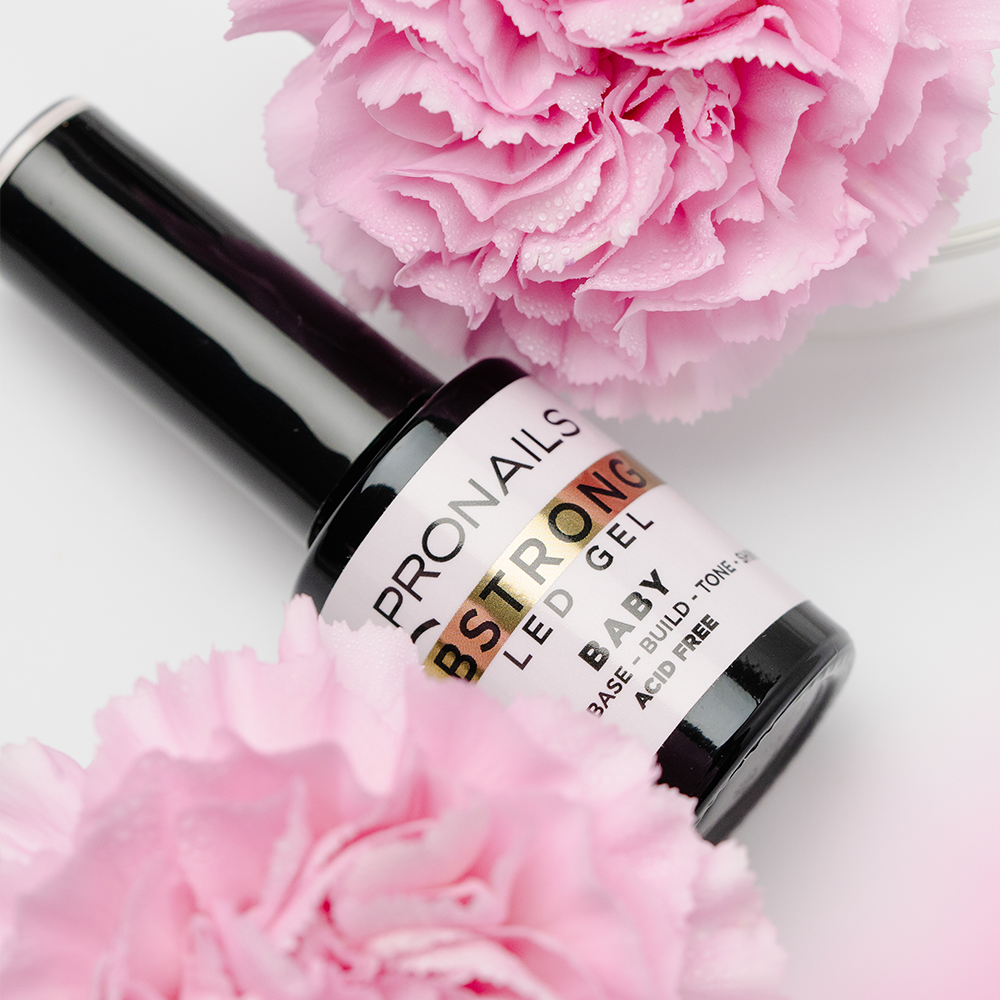ALCE BStrong Wedding Set gelsett naturlige negler