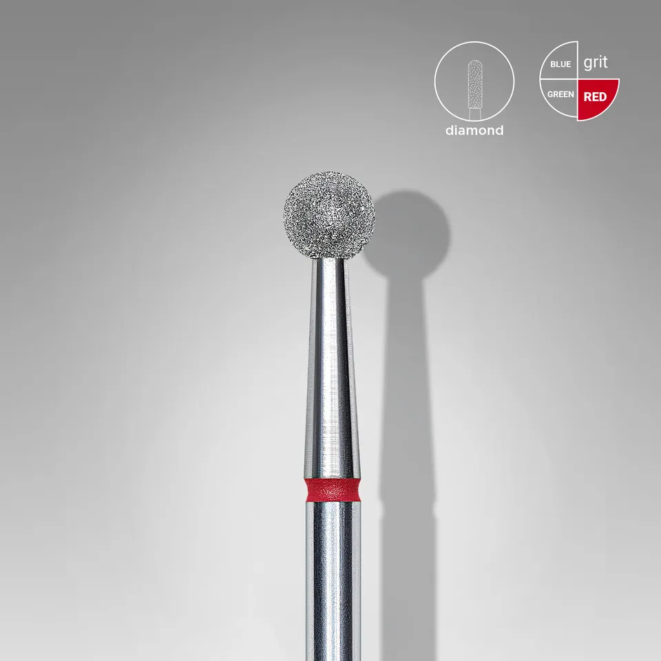 Staleks Expert diamantfres kule rød 4 mm
