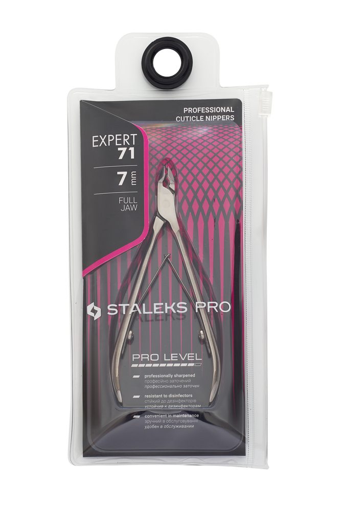 Staleks Pro Expert 71 neglebåndstang 7 mm skarp