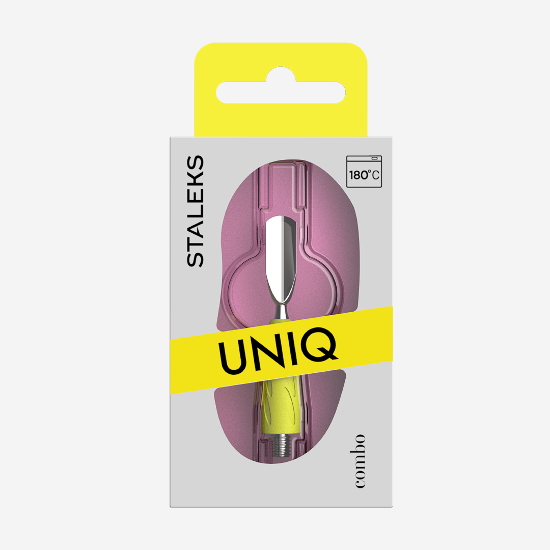 Staleks Uniq 16 Combo pusher smal rund del