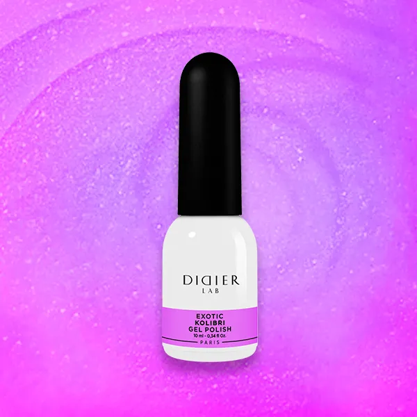 Didier Lab Exotic Kolibri gellakk lilla shimmer