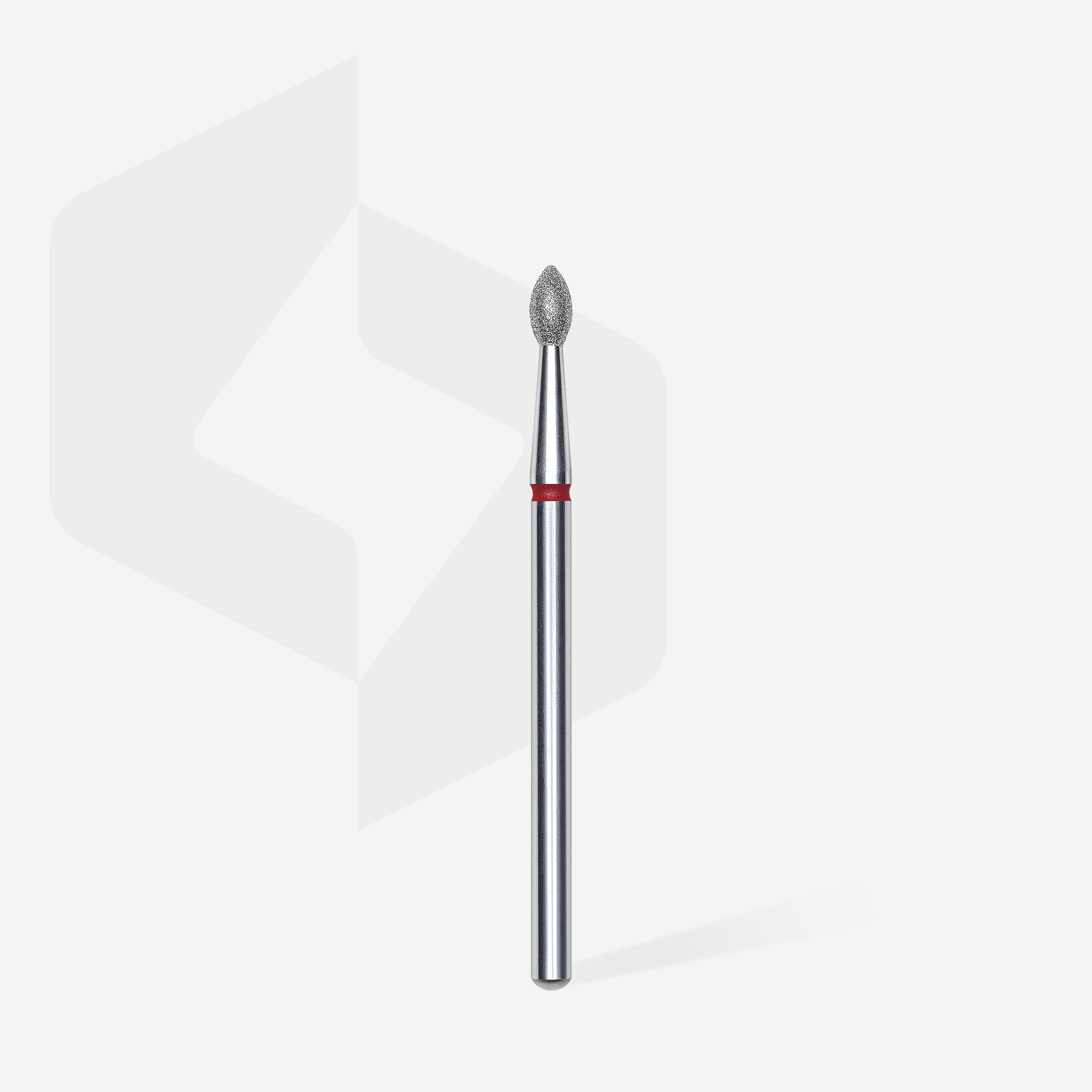 Staleks Expert diamantbits spiss knopp rød 2,5 mm