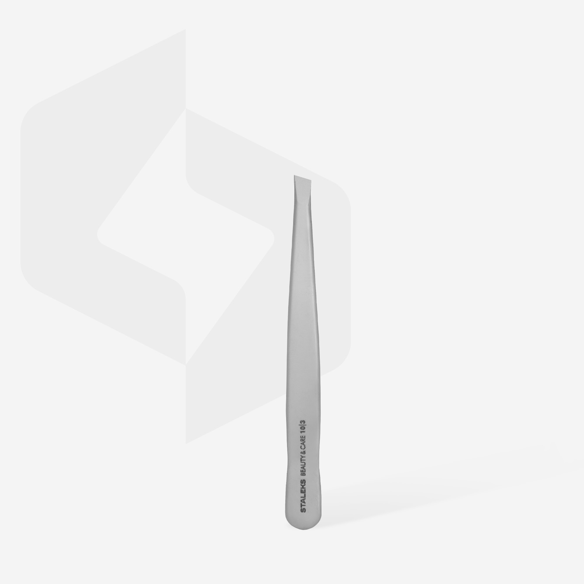 Staleks Beauty Care 10 Type 3 øyenbrynspinsett bred