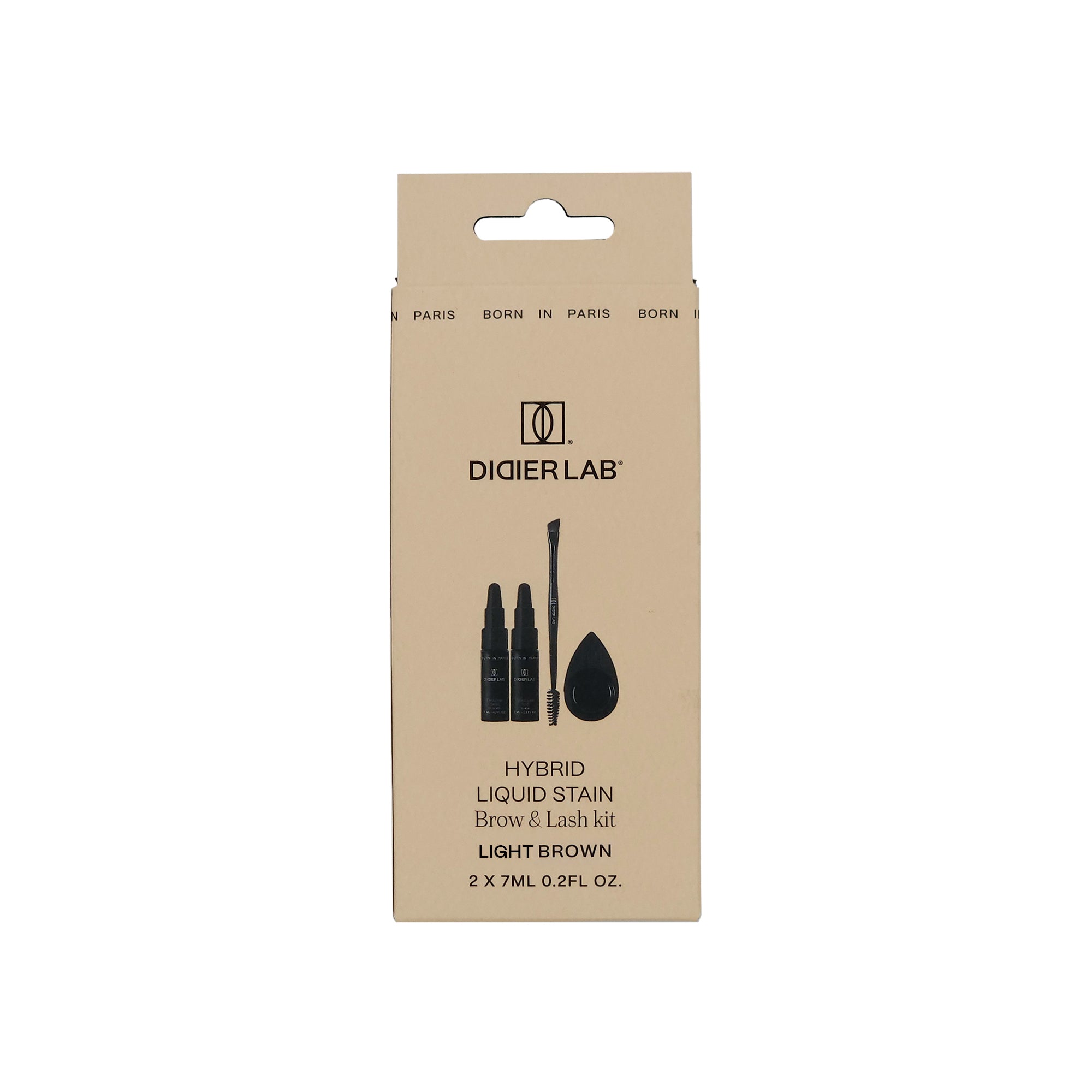 Didier Lab Esthetique Hybrid Liquid Stain bryn- og vippefarge kit