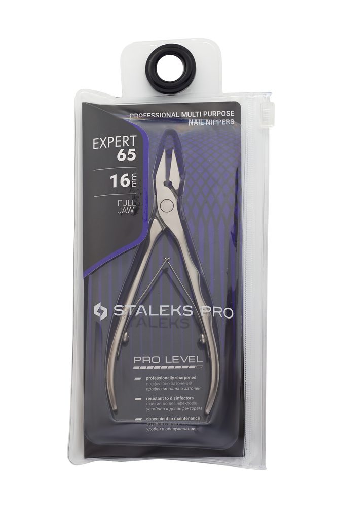 Staleks Pro Expert 65 negletang 16 mm rustfritt stål