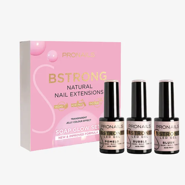 ALCE BStrong Soap Glow gelsystem sett