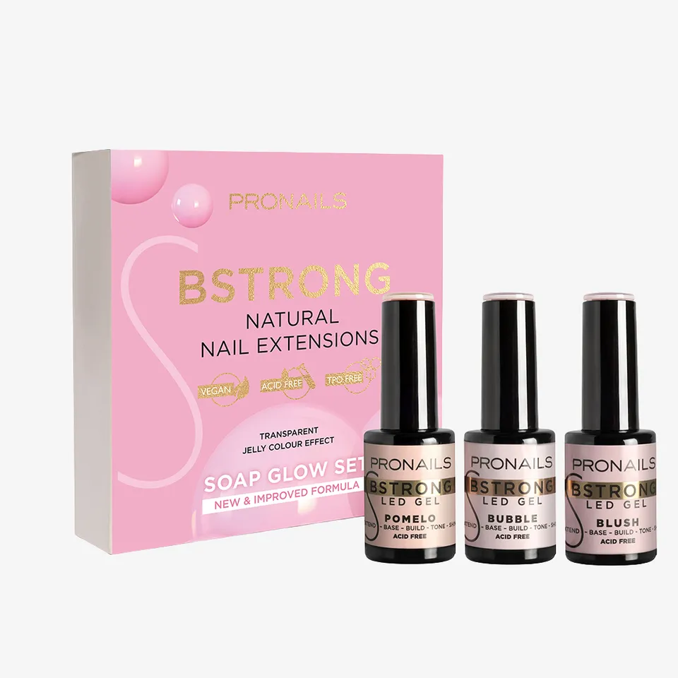 ALCE BStrong Soap Glow gelsystem sett