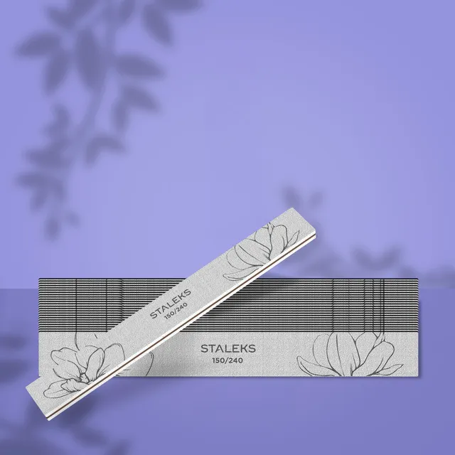 Staleks Expert 20 mineral neglefil rett 150/240 25 stk