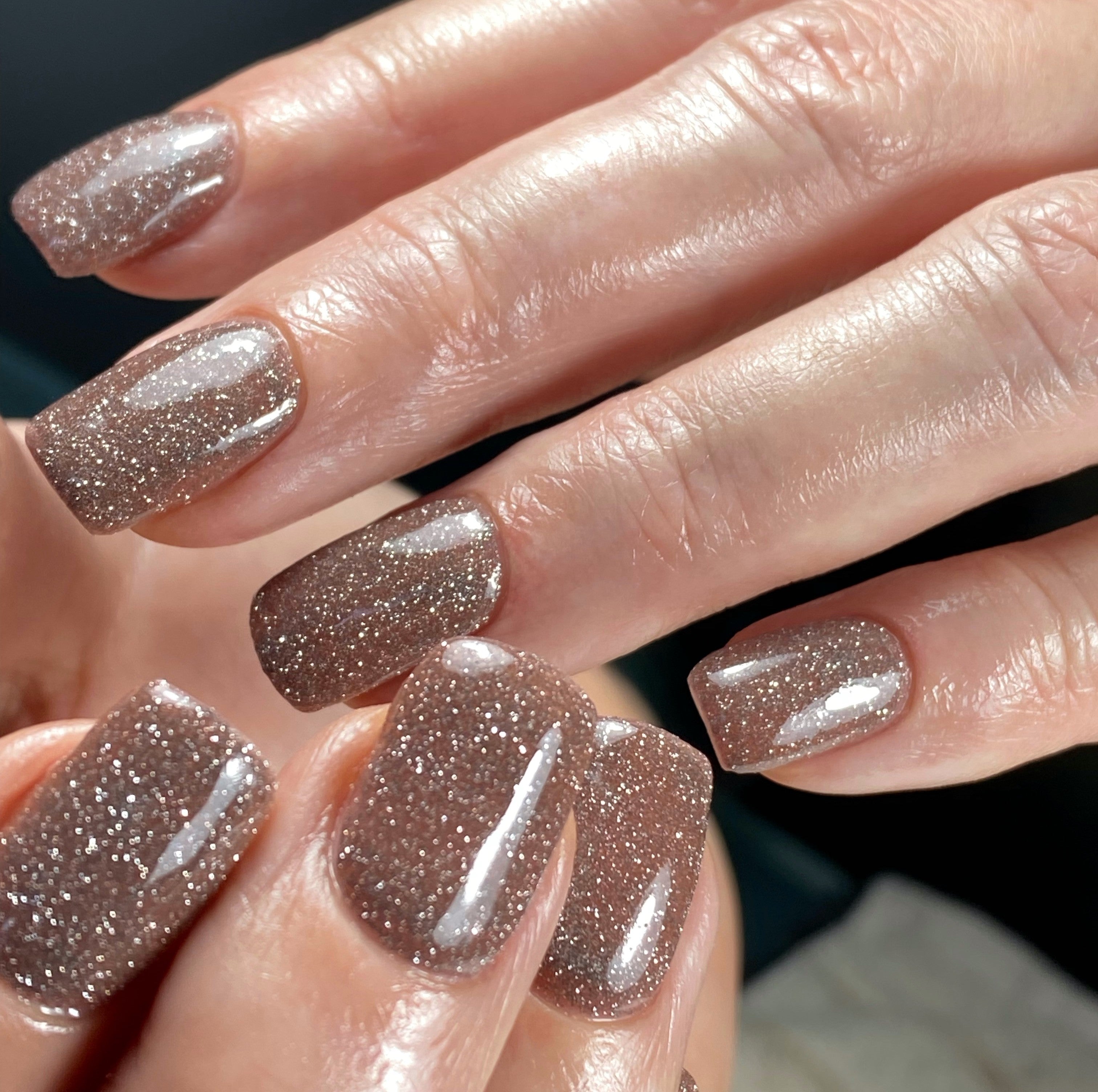 Didier Lab Brillant No.2 gellakk 8ml brun glitter