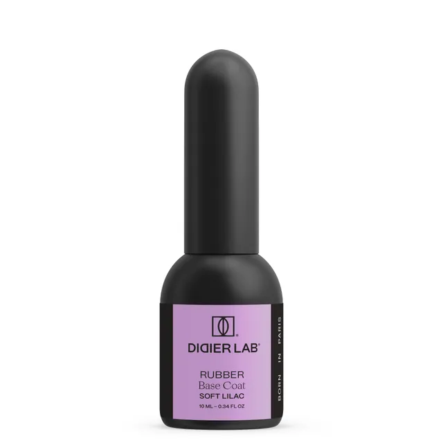 Didier Lab Rubber Base Soft Lilac base coat lilla