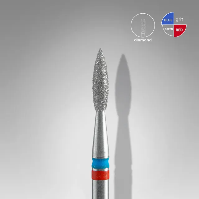 Staleks Expert Duo Flame fresebit diamant 2,1/8 mm